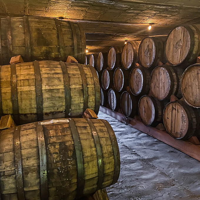 Maturation in underground cellar