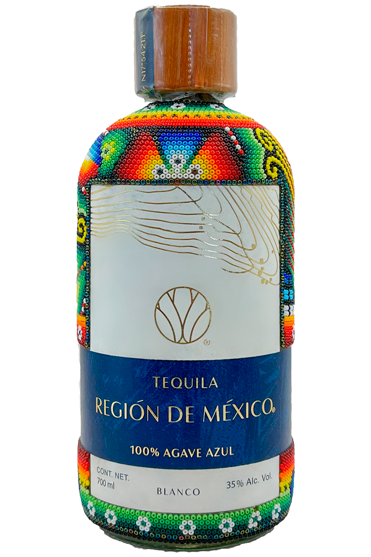 TEQUILA REGIÓN DE MÉXICO EDICIÓN ARTE WIXÁRICA "Yatamuri" 35° - 700 ML